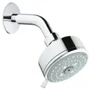 Верхний душ с кронштейном Grohe New Tempesta Cosmopolitan 100 (цвет - хром) (26090000 Grohe) фото 1 Aquada.com.ua
