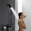 Верхній душ Hansgrohe Pulsify 105 1jet, білий матовий (24130700)
