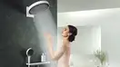 Верхний душ Ø 250 мм Hansgrohe Rainfinity EcoSmart, 1 тип струи (цвет - белый матовый) (26227700) фото 2 Aquada.com.ua