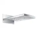 Верхний душ с подсветкой Hansgrohe Raindance 548х280 мм (белый/хром) 28410400