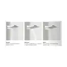 Верхний душ с подсветкой Hansgrohe Raindance 548х280 мм (белый/хром) 28410400