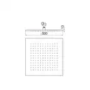 AD139/111CR Лійка верхнього душу, тропічний дощ, 500х500, хром Nobili ІТАЛІЯ (AD139/111CR)