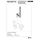 132112032 Beta Тримач туалетного паперу, Bemeta (132112032)