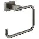 Бумагодержатель без крышки Grohe Essentials Cube (цвет - тёмный графит, матовый) (40507AL1) фото 1 Aquada.com.ua