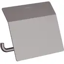 Тримач туалетного паперу Hansgrohe AddStoris закритий, Brushed Black (41753340)