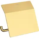 Тримач туалетного паперу Hansgrohe AddStoris закритий, Polished Gold Optic (41753990)