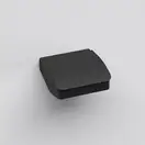 Тримач туалетного паперу Sonia S-Cube Black (173020)