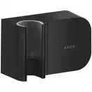 Шланговое під'єднання Axor One Fixfit Porter з власником, Matt Black (45723670)