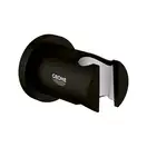 Держатель для ручного душа Grohe Rainshower (цвет - чёрный матовый) (27074KS0) фото 1 Aquada.com.ua