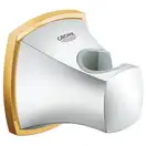Держатель для ручного душа Grohe Grandera (цвет - хром/золото) (27969IG0) фото 1 Aquada.com.ua