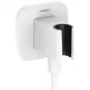 Шлангове підключення Hansgrohe FixFit Porter Q з тримачем, Matt White (26887700)