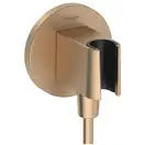 Шлангове підключення Hansgrohe FixFit Porter S із тримачем, Brushed Bronze (26888140)