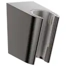 Держатель для ручного душа Hansgrohe Porter S (цвет - шлифованный чёрный хром) (28331340) фото 1 Aquada.com.ua