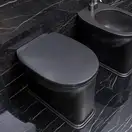 Унітаз підлоговий Flaminia Madre із системою Goclean, чорний глянсовий (MA117G) (MA117GNER)