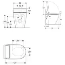 Напольный унитаз-биде Geberit AquaClean Tuma Classic (белый «Alpine») (146.320.11.1) фото 4 Aquada.com.ua