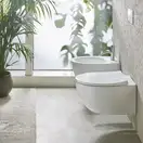 Унитаз подвесной NewFlush (безободковый) Catalano Italy с сиденьем Soft Close, белый матовый (1VS52RITBM+5ITSTFBM) фото 3 Aquada.com.ua