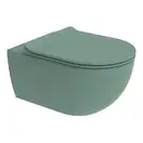 Унітаз підвісний з кришкою Flaminia APP 54x36xh27 cм із системою Gosilent, MENTA (AP118SMENTA/APCW10MENTA) (AP118SMENTA_APCW10MENTA)