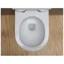 Унитаз подвесной, укороченый Flaminia App с крышкой плавного опускания Slim (AP119G+QKCW09)