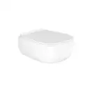 Унитаз подвесной Goclean® (безободковый) Flaminia Fluo с сиденьем Soft Close, цвет - белый глянцевый FU118G+FUCW05 Bianco