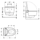 Подвесной унитаз-биде Geberit AquaClean Mera Classic (белый «Alpine») (146.204.11.1) фото 7 Aquada.com.ua