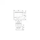 Geberit ONE TurboFlush Унитаз подвесной, белый (500.201.01.1)