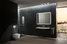 Geberit One Унитаз подвесной, белый матовый/хром (500.202.JT.1)