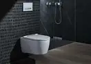 Geberit One Унитаз подвесной, белый матовый/хром (500.202.JT.1)