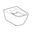 Geberit SMYLE SQUARE унитаз подвесной Rimfree, воронкоподобный, закритая форма (500.208.01.1)