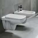 Унитаз подвесной Rimfree (безободковий) Geberit Selnova Square с сиденьем Soft Close QuickRelease (500.275.01.1+500.336.01.1)