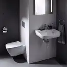 Geberit Smyle Square Унитаз подвесной Rimfree, белый (500.683.00.2)