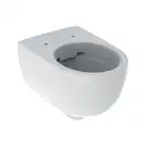 Унитаз подвесной Rimfree (безободковий), закрытая форма Geberit Selnova (без сиденья) (500.694.01.2)