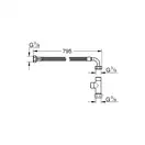 Унитаз подвесной Grohe Bau Ceramic Air, с сиденьем с функцией биде и термостатом Grohtherm Micro (39652SH0) фото 10 Aquada.com.ua