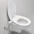 Унитаз подвесной Grohe Bau Ceramic Air, с сиденьем с функцией биде и термостатом Grohtherm Micro (39652SH0) фото 4 Aquada.com.ua