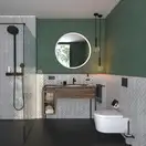 Унітаз підвісний AquaFall Flush (безободковий) Hansgrohe EluPura S (БЕЗ СИДІННЯ)  60193450