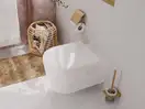 Унітаз підвісний AquaFall Flush (безободковий) Hansgrohe EluPura S (БЕЗ СИДІННЯ)  60193450