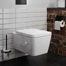 Hansgrohe EluPura Q Унитаз подвесной, белый глянцевый (60194450)