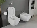 Подвесной унитаз MEXEN MADOX WHITE SLIM белый (MEX-30154000)