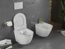 Подвесной унитаз MEXEN LENA WHITE GOLD EDGE (MEX-30224005)