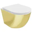 Подвесной унитаз MEXEN LENA WHITE GOLD (MEX-30224006)