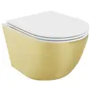 Подвесной унитаз MEXEN LENA BRUSH GOLD (MEX-30224007)