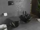 Подвесной унитаз MEXEN LENA BLACK MARBLE MATТ (MEX-30224098)