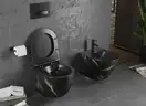 Подвесной унитаз MEXEN LENA BLACK MARBLE MATТ (MEX-30224098)