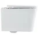 MIXXUS PREMIUM Quadro-0302-R Унитаз подвесной, белый (MP6454)