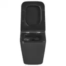 MIXXUS PREMIUM QUADRO-0301-T3 Унитаз подвесной, черный (MP6587)