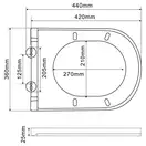 MIXXUS PREMIUM ELLIPSE-0309-T1 Унитаз подвесной, серый (MP6655)