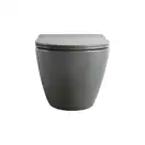 MIXXUS PREMIUM ELLIPSE-0309-T1 Унитаз подвесной, серый (MP6655)