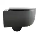 Mixxus Premium TOPPER-0303-R Унитаз подвесной, серый (MP6657)