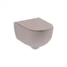 Унітаз підвісний Nic Design Pin 55х37, Cipria матовий (003709060)
