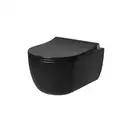 Підвісний унітаз Noken SET ACRO COMPACT з кришкою Soft-Close, чорний (100282269)