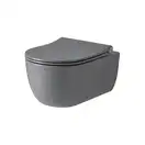 Унітаз підвісний Noken Set Acro Compact 100280416 із кришкою Soft-Close 100285298, сірий матовий (100285516)